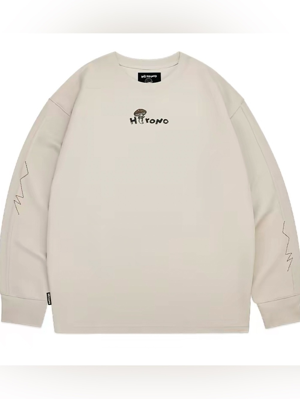 Hirono Living Wild Shelter Mushroom Sweatshirt Size M